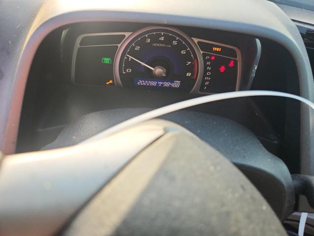 2HGFA16878H515399 - 2008 HONDA CIVIC EX GRAY photo 9