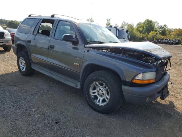 1D4HS38N33F556161 - 2003 DODGE DURANGO SPORT GRAY photo 4