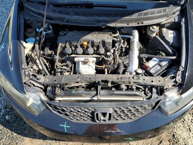 2HGFG12889H534680 - 2009 HONDA CIVIC EX BLACK photo 11