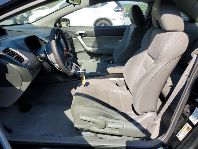 2HGFG12889H534680 - 2009 HONDA CIVIC EX BLACK photo 7