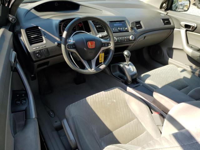 2HGFG12889H534680 - 2009 HONDA CIVIC EX BLACK photo 8