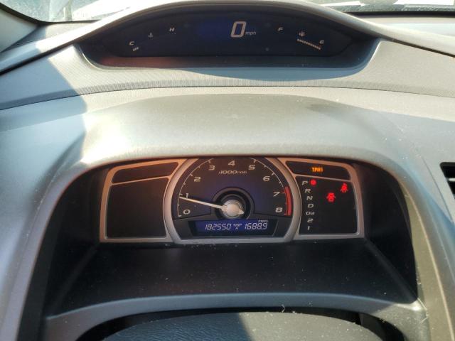 2HGFG12889H534680 - 2009 HONDA CIVIC EX BLACK photo 9