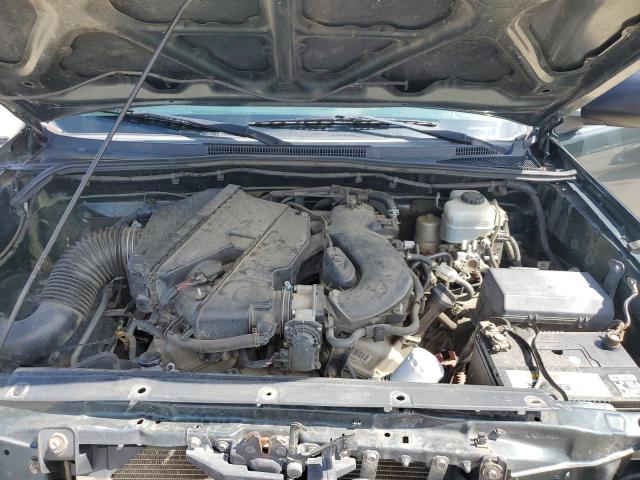 3TMLU4EN7BM057924 - 2011 TOYOTA TACOMA DOUBLE CAB GREEN photo 11