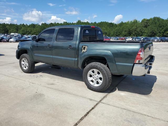 3TMLU4EN7BM057924 - 2011 TOYOTA TACOMA DOUBLE CAB GREEN photo 2
