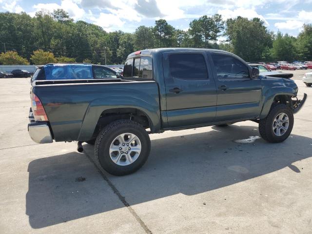 3TMLU4EN7BM057924 - 2011 TOYOTA TACOMA DOUBLE CAB GREEN photo 3