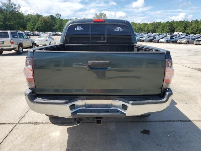 3TMLU4EN7BM057924 - 2011 TOYOTA TACOMA DOUBLE CAB GREEN photo 6