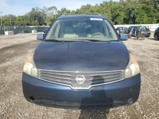 5N1BV28U57N125758 - 2007 NISSAN QUEST S BLUE photo 5