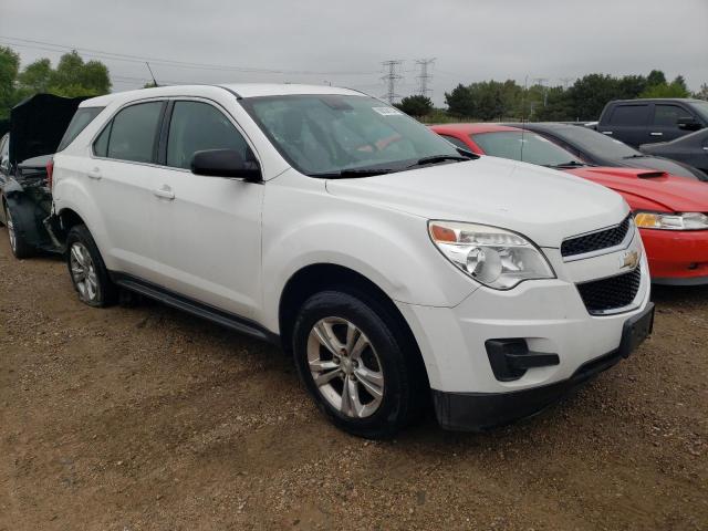 1GNALBEK1DZ112977 - 2013 CHEVROLET EQUINOX LS WHITE photo 4