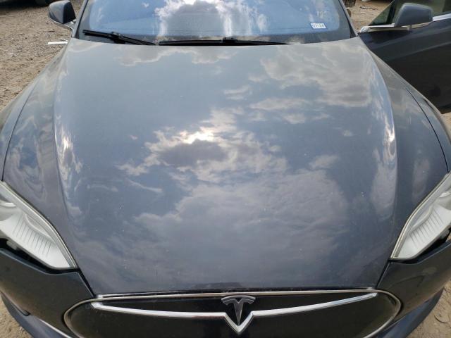 5YJSA1H13EFP63602 - 2014 TESLA MODEL S 灰色 照片 11