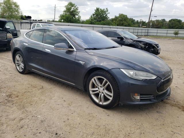5YJSA1H13EFP63602 - 2014 TESLA MODEL S 灰色 照片 4