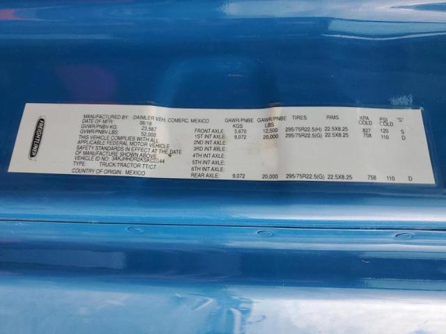 3AKJHHDR2KSKC0044 - 2019 FREIGHTLINER CASCADIA BLUE photo 10