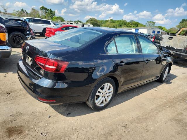 3VW2B7AJ1HM206341 - 2017 VOLKSWAGEN JETTA S BLACK photo 3