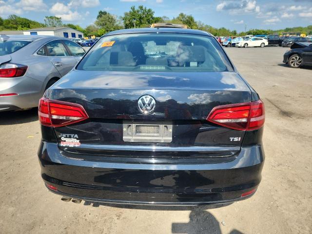 3VW2B7AJ1HM206341 - 2017 VOLKSWAGEN JETTA S BLACK photo 6