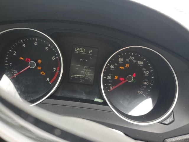 3VW2B7AJ1HM206341 - 2017 VOLKSWAGEN JETTA S BLACK photo 9