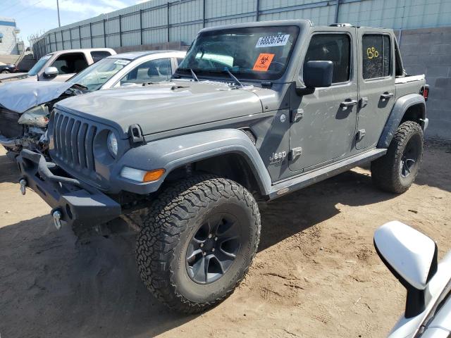 1C4HJXDG8KW579027 - 2019 JEEP WRANGLER U SPORT GRAY photo 1