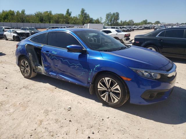 2HGFC3A36HH361060 - 2017 HONDA CIVIC EX BLUE photo 4