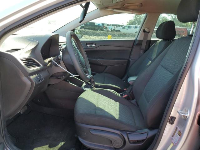 3KPC24A62NE174443 - 2022 HYUNDAI ACCENT SE SILVER photo 7