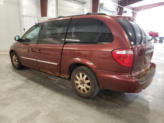 2A4GP54L87R160701 - 2007 CHRYSLER TOWN & COU TOURING 栗色 照片 2