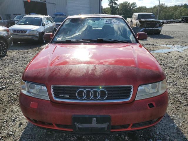 WAUDC68DXYA122662 - 2000 AUDI A4 1.8T QUATTRO RED photo 5