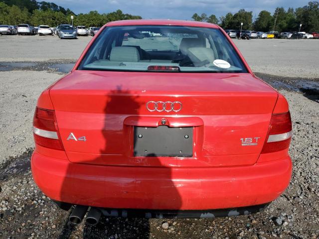 WAUDC68DXYA122662 - 2000 AUDI A4 1.8T QUATTRO RED photo 6