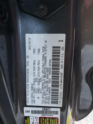 5TFSX5EN1JX060285 - 2018 TOYOTA TACOMA ACCESS CAB Сұр фото 12