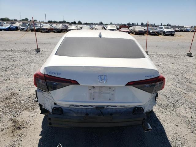 2HGFE2F5XRH550567 - 2024 HONDA CIVIC SPORT თეთრი ფოტო 6