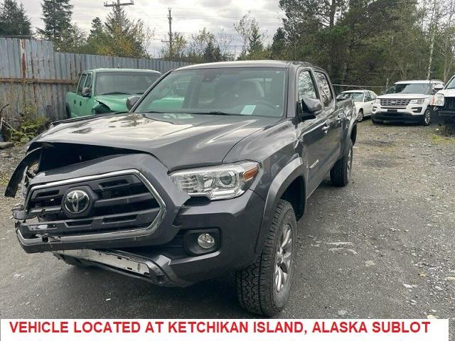 3TMDZ5BN1KM059202 - 2019 TOYOTA TACOMA 4X4 DOUBLE CAB CHARCOAL photo 1