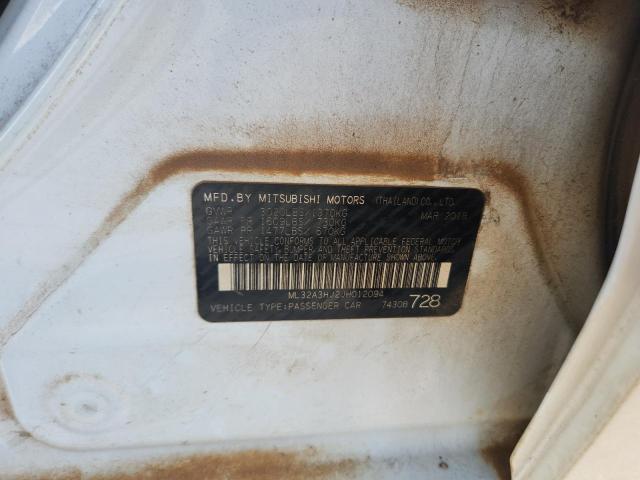 ML32A3HJ2JH012094 - 2018 MITSUBISHI MIRAGE ES Белый фото 12