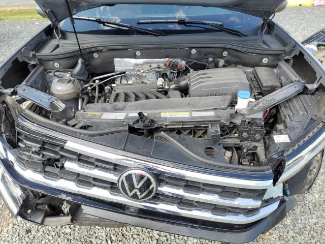 1V2FE2CA7NC217030 - 2022 VOLKSWAGEN ATLAS CROS SEL PREMIUM R-LINE GRAY photo 11