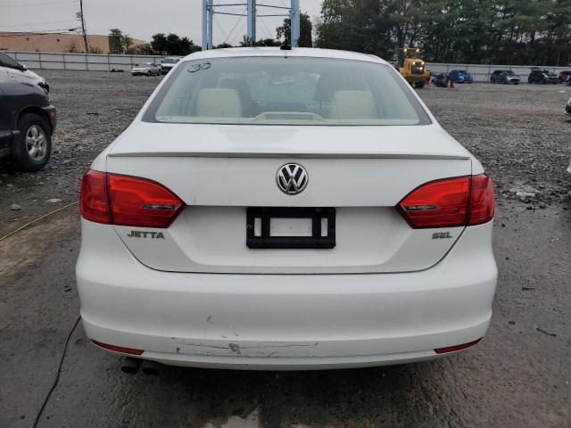 3VWL17AJ4EM422302 - 2014 VOLKSWAGEN JETTA SEL თეთრი ფოტო 6