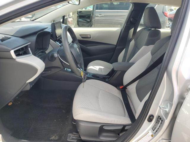 JTDEPMAE3NJ201170 - 2022 TOYOTA COROLLA LE ვერცხლისფერი ფოტო 7