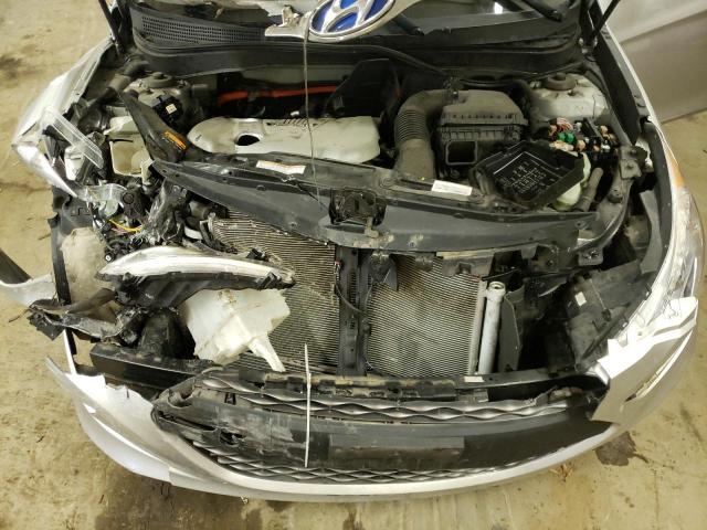 KMHEC4A46EA108111 - 2014 HYUNDAI SONATA HYBRID SILVER photo 11