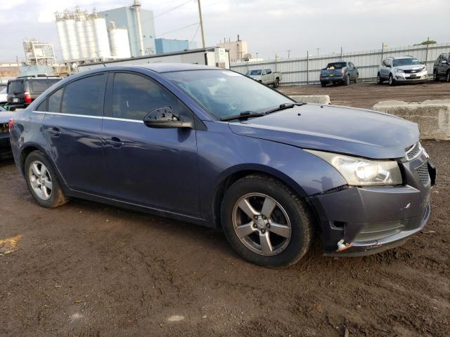 1G1PC5SB6E7112763 - 2014 CHEVROLET CRUZE LT BLUE photo 4