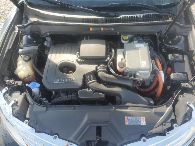 3LN6L2LU8GR629362 - 2016 LINCOLN MKZ HYBRID BLACK photo 11