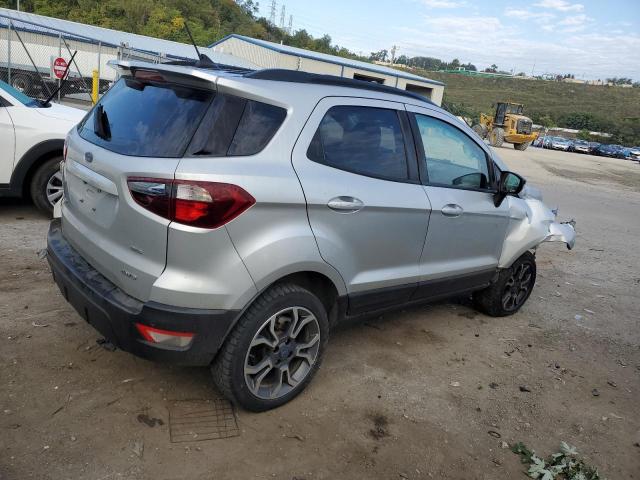 MAJ6S3JL0KC238775 - 2019 FORD ECOSPORT SES SILVER photo 3