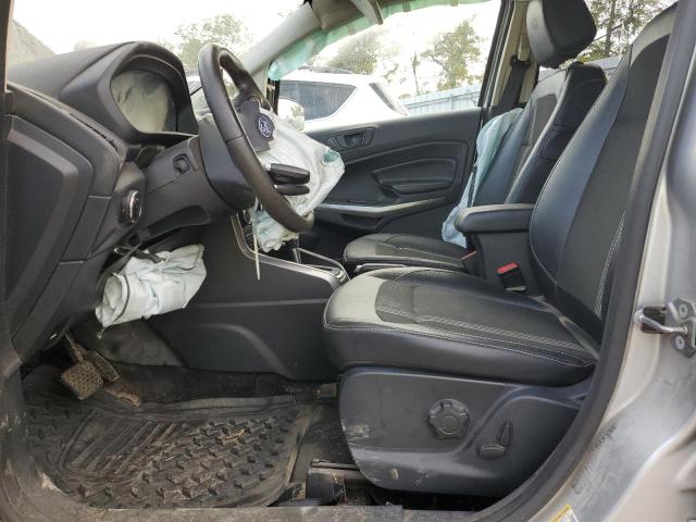 MAJ6S3JL0KC238775 - 2019 FORD ECOSPORT SES SILVER photo 7