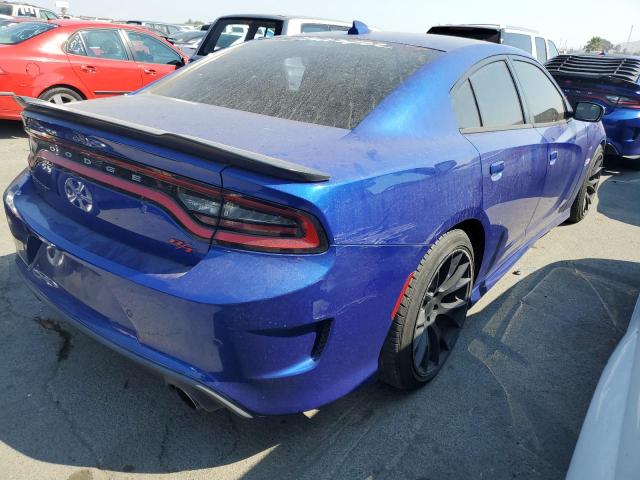 2C3CDXGJ6JH273745 - 2018 DODGE CHARGER R/T 392 BLUE photo 3