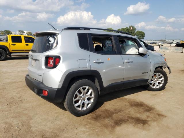 ZACCJABB2HPF39160 - 2017 JEEP RENEGADE LATITUDE SILVER photo 3