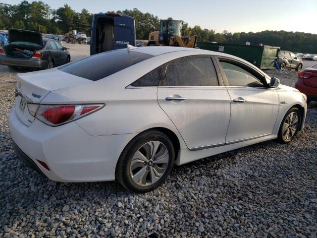 KMHEC4A41DA079843 - 2013 HYUNDAI SONATA HYBRID WHITE photo 3