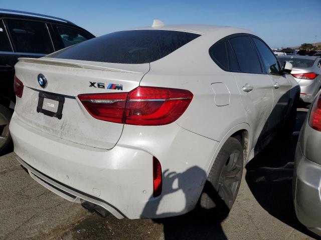 5YMKW8C51G0R43142 - 2016 BMW X6 M WHITE photo 3