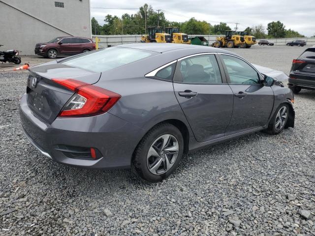 2HGFC2F62KH567898 - 2019 HONDA CIVIC LX Сұр фото 3