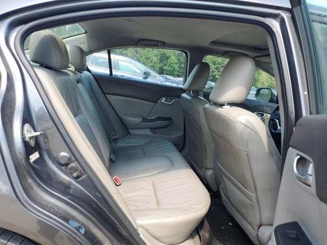 19XFB2F9XCE315714 - 2012 HONDA CIVIC EXL Gris photo 10