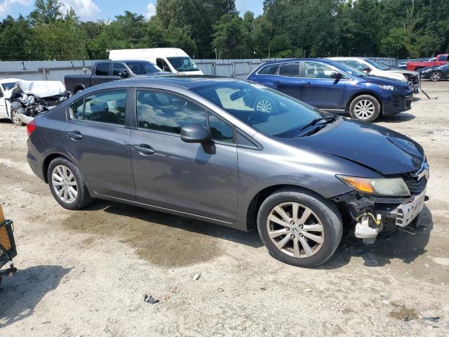 19XFB2F9XCE315714 - 2012 HONDA CIVIC EXL Gris photo 4