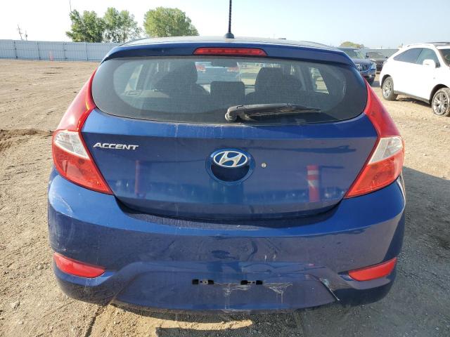 KMHCT5AEXHU334743 - 2017 HYUNDAI ACCENT SE BLUE photo 6