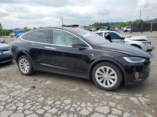 5YJXCBE4XHF077341 - 2017 TESLA MODEL X BLACK photo 4