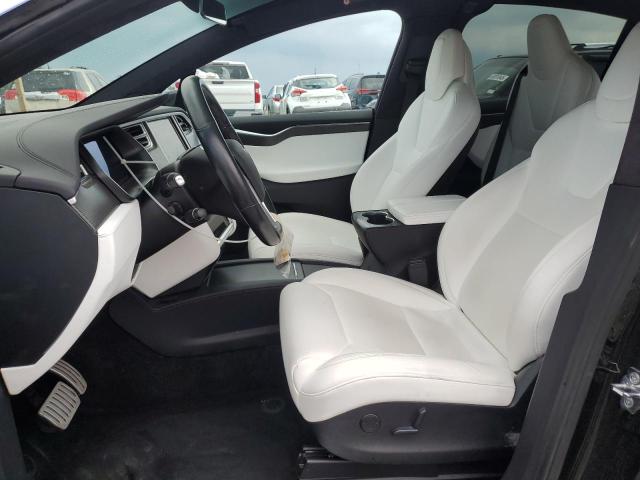 5YJXCBE4XHF077341 - 2017 TESLA MODEL X BLACK photo 7