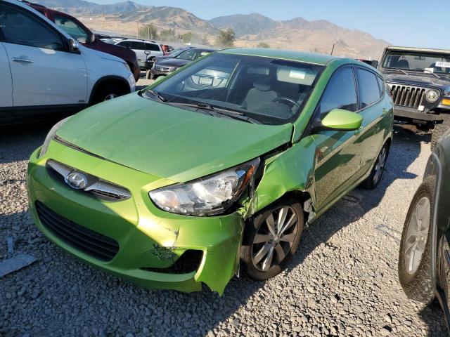 KMHCU5AEXCU034397 - 2012 HYUNDAI ACCENT GLS GREEN photo 1