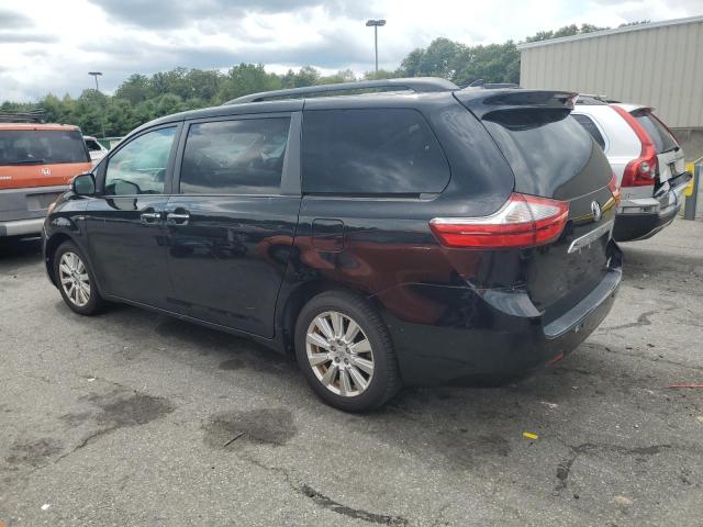5TDDZ3DCXHS151806 - 2017 TOYOTA SIENNA XLE BLACK photo 2
