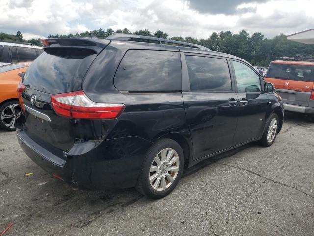 5TDDZ3DCXHS151806 - 2017 TOYOTA SIENNA XLE BLACK photo 3