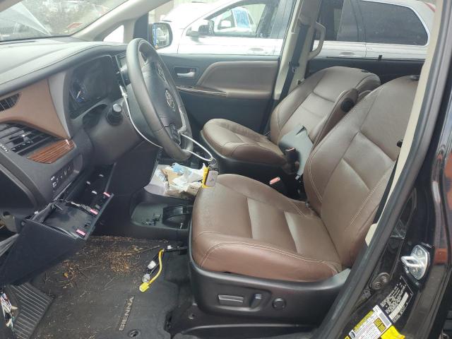 5TDDZ3DCXHS151806 - 2017 TOYOTA SIENNA XLE BLACK photo 7